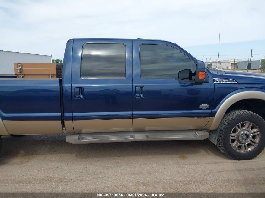 2013 Ford F-350 Lariat VIN: 1FT8W3BT6DEA68578 Lot: 39719874