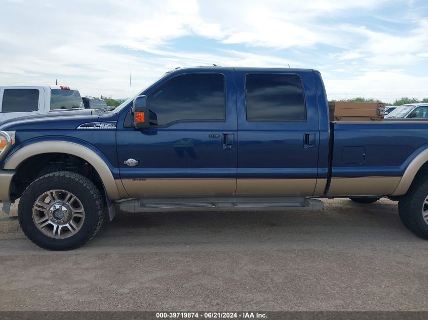 2013 Ford F-350 Lariat VIN: 1FT8W3BT6DEA68578 Lot: 39719874