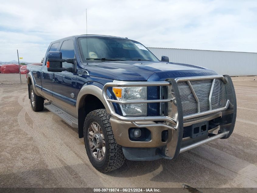 2013 Ford F-350 Lariat VIN: 1FT8W3BT6DEA68578 Lot: 39719874