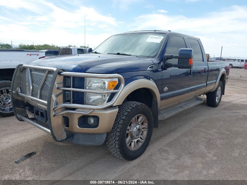 2013 Ford F-350 Lariat VIN: 1FT8W3BT6DEA68578 Lot: 39719874