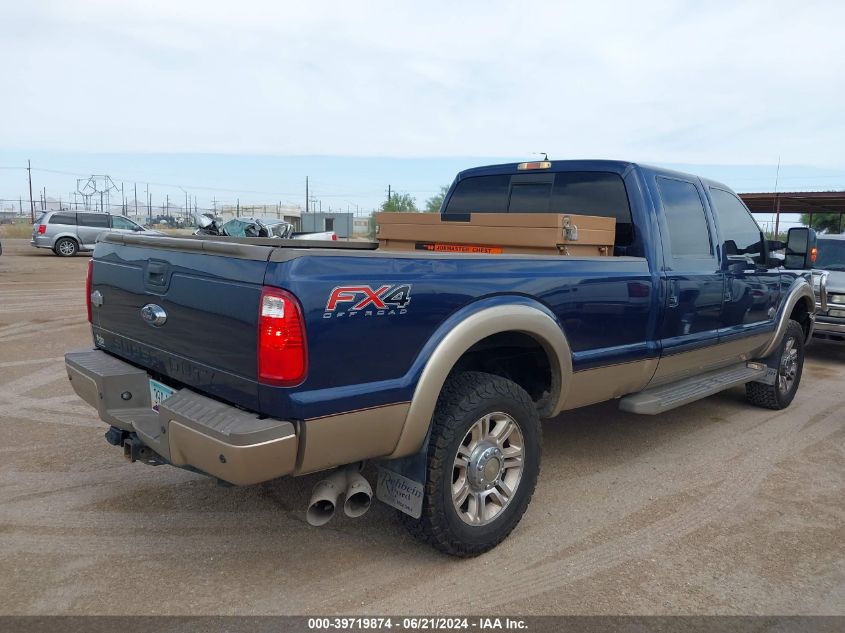 2013 Ford F-350 Lariat VIN: 1FT8W3BT6DEA68578 Lot: 39719874