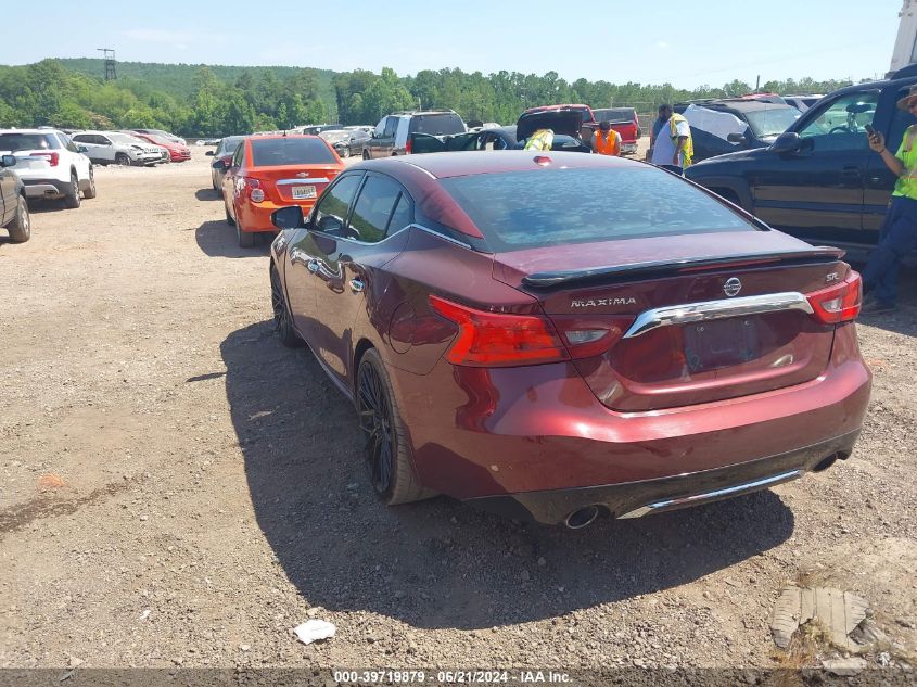 2018 Nissan Maxima 3.5 Platinum/3.5 S/3.5 Sl/3.5 Sr/3.5 Sv VIN: 1N4AA6AP8JC412611 Lot: 39719879