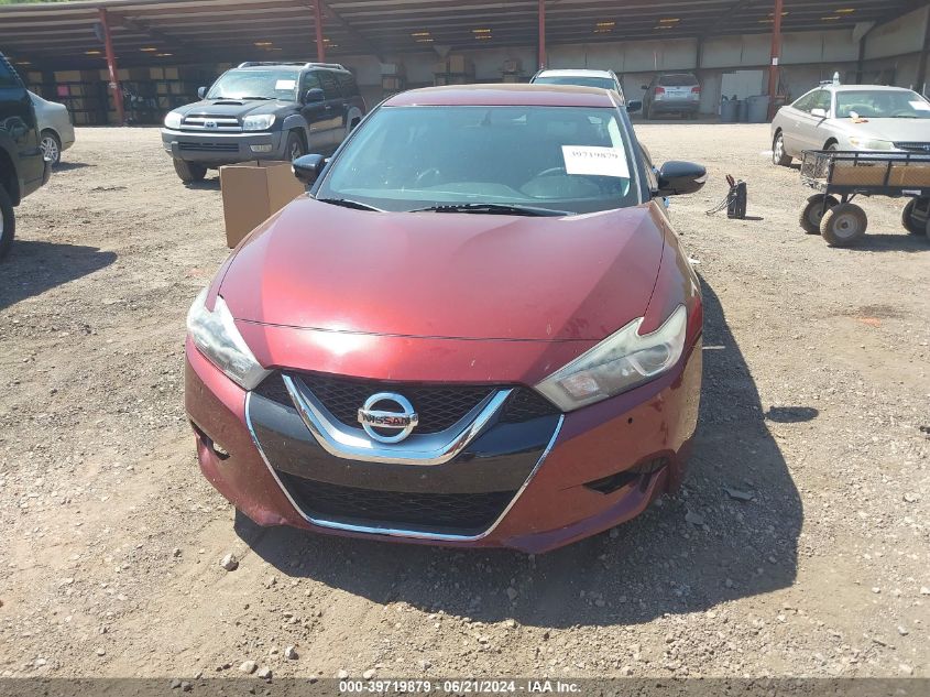 2018 Nissan Maxima 3.5 Platinum/3.5 S/3.5 Sl/3.5 Sr/3.5 Sv VIN: 1N4AA6AP8JC412611 Lot: 39719879