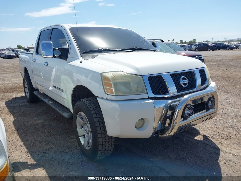 2006 Nissan Titan Le VIN: 1N6AA07B36N530240 Lot: 39719885