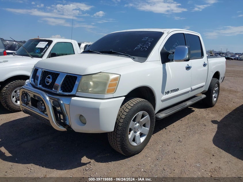 2006 Nissan Titan Le VIN: 1N6AA07B36N530240 Lot: 39719885
