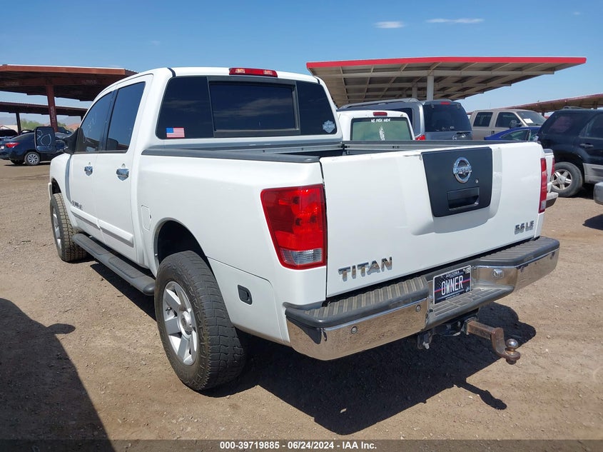 2006 Nissan Titan Le VIN: 1N6AA07B36N530240 Lot: 39719885
