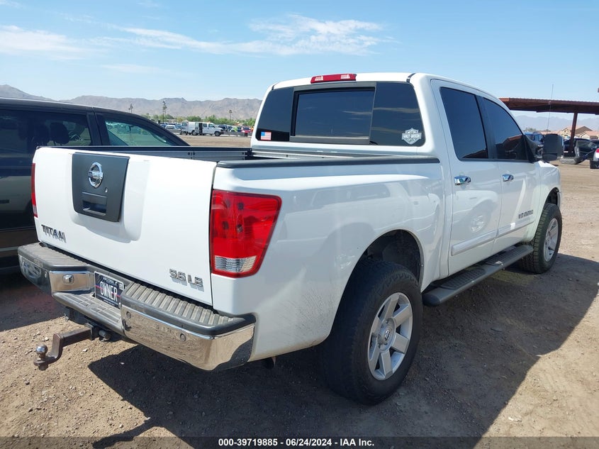 2006 Nissan Titan Le VIN: 1N6AA07B36N530240 Lot: 39719885