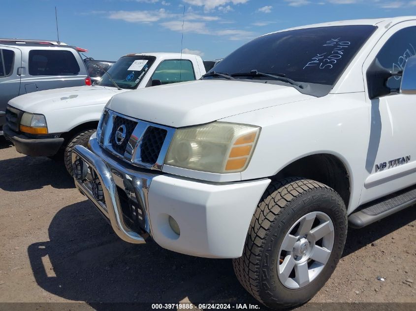 2006 Nissan Titan Le VIN: 1N6AA07B36N530240 Lot: 39719885