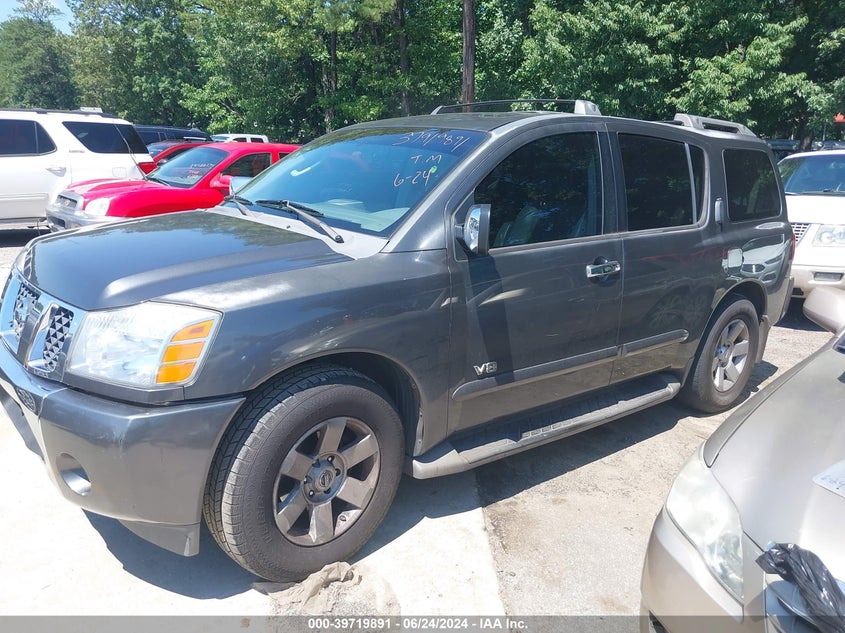 2006 Nissan Armada Le VIN: 5N1AA08A86N720118 Lot: 39719891