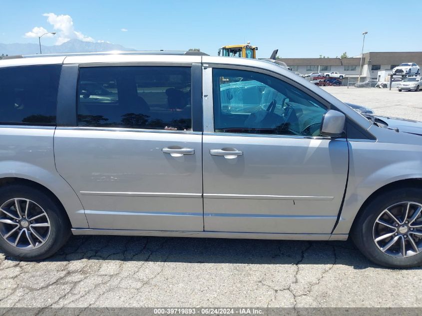 2017 Dodge Grand Caravan Sxt VIN: 2C4RDGCG1HR791167 Lot: 39719893
