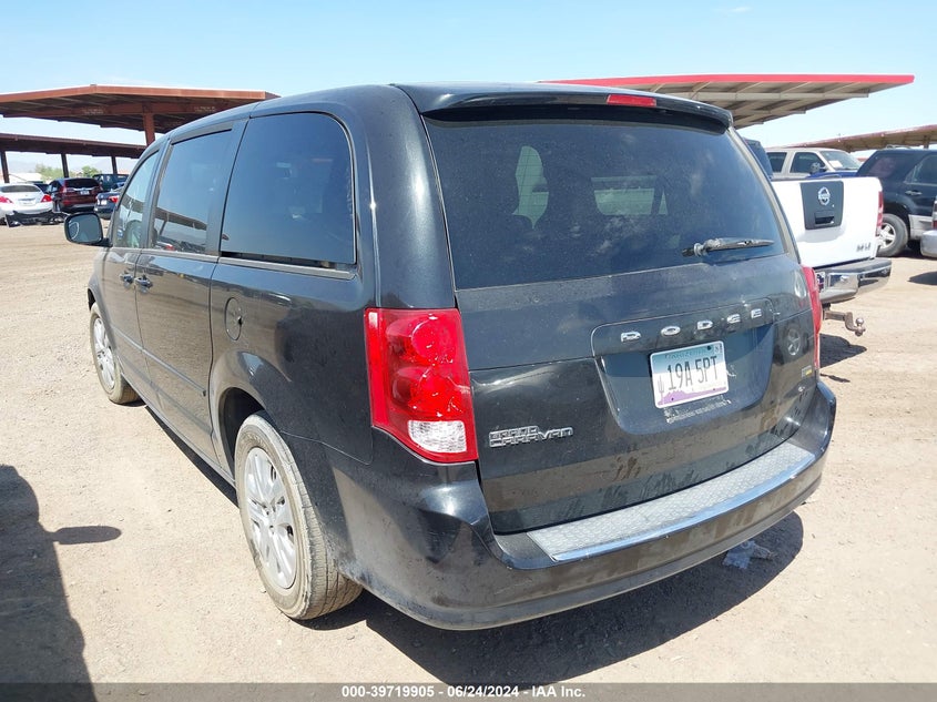 2016 DODGE GRAND CARAVAN SE - 2C4RDGBG8GR235860