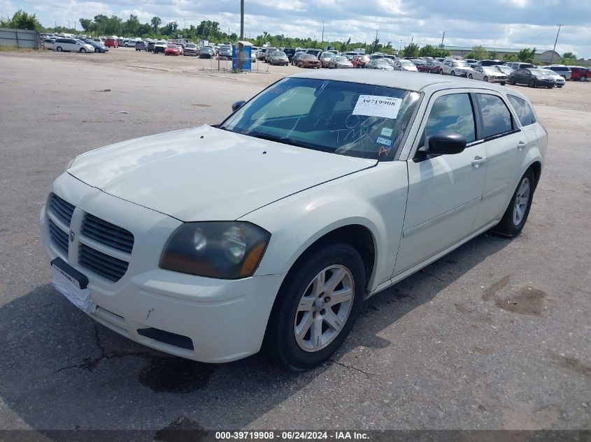 2005 Dodge Magnum Se VIN: 2D4FV48TX5H160877 Lot: 39719908