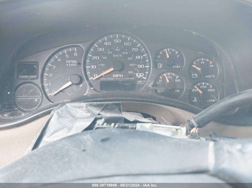 2002 Chevrolet Tahoe Lt VIN: 1GNEC13Z32R259827 Lot: 39719909