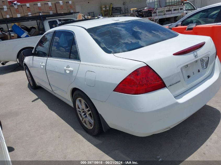 1HGCM568X7A132698 2007 Honda Accord 2.4 Ex