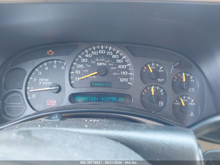 2003 Chevrolet Tahoe Z71 VIN: 1GNEK13Z63R194430 Lot: 39719921