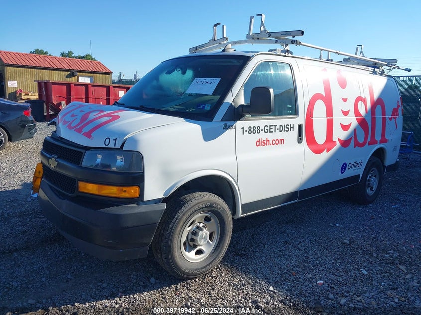 2018 CHEVROLET EXPRESS 2500 WORK VAN - 1GCWGAFG3J1339105