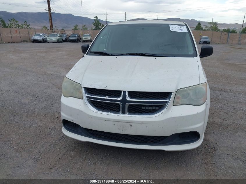 2011 Dodge Grand Caravan C/V VIN: 2D4JN1AG9BR771883 Lot: 39719948