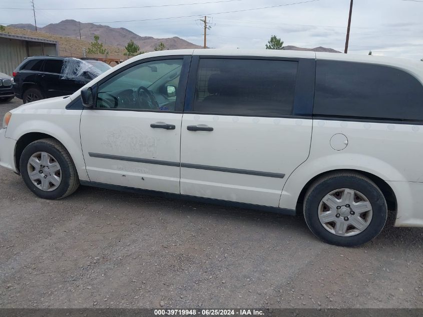 2011 Dodge Grand Caravan C/V VIN: 2D4JN1AG9BR771883 Lot: 39719948