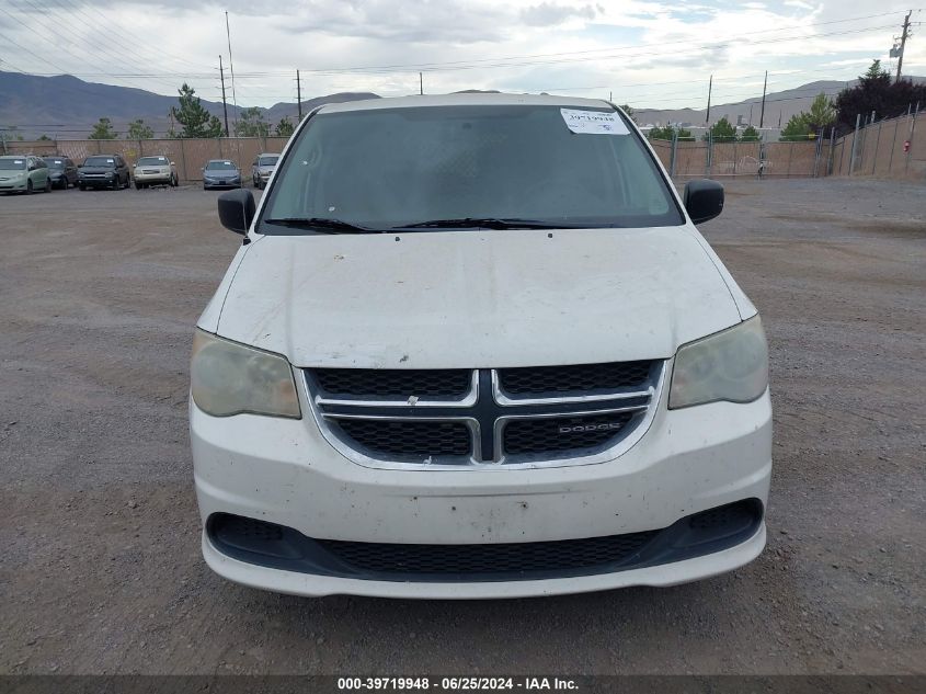 2011 Dodge Grand Caravan C/V VIN: 2D4JN1AG9BR771883 Lot: 39719948