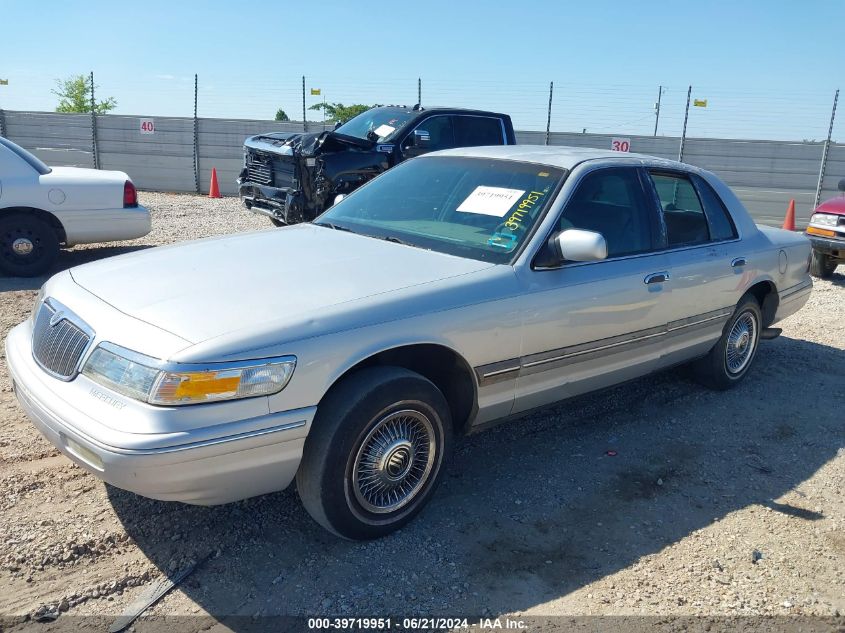 1997 Mercury Grand Marquis Gs VIN: 2MELM74W9VX666466 Lot: 39719951