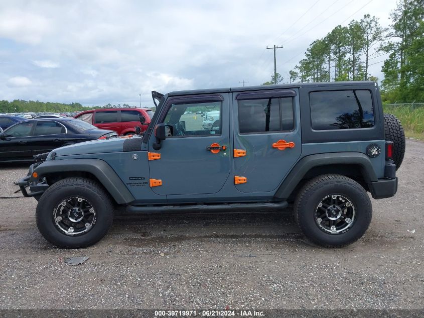 2015 Jeep Wrangler Unlimited Sport VIN: 1C4BJWDG5FL773456 Lot: 39719971