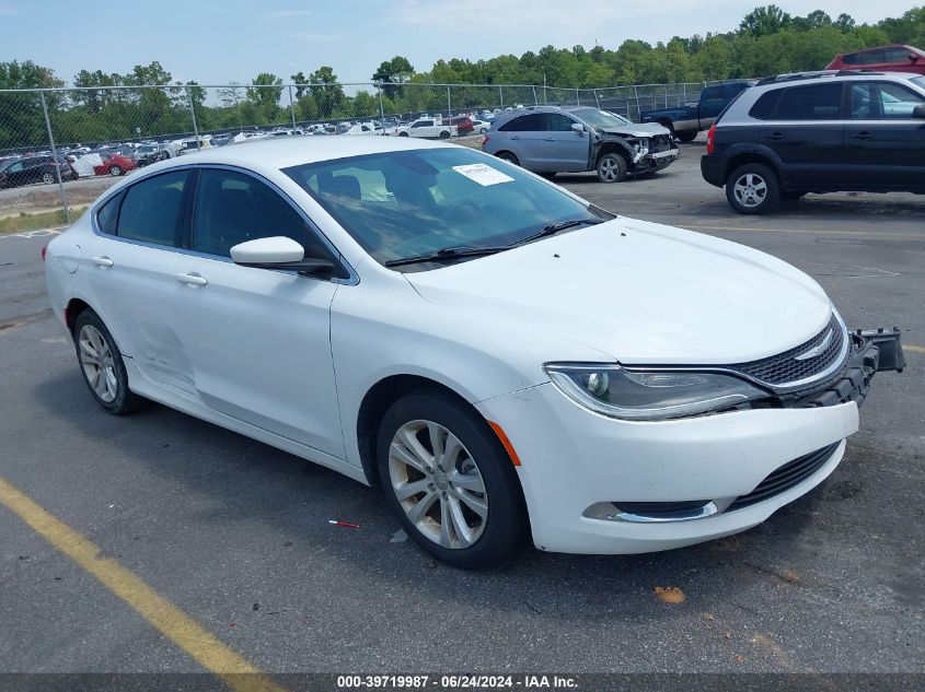 2017 Chrysler 200 Limited VIN: 1C3CCCAB3HN512327 Lot: 39719987