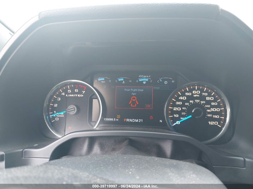 2016 Ford F-150 Limited VIN: 1FTEW1EG5GFC89531 Lot: 39719997