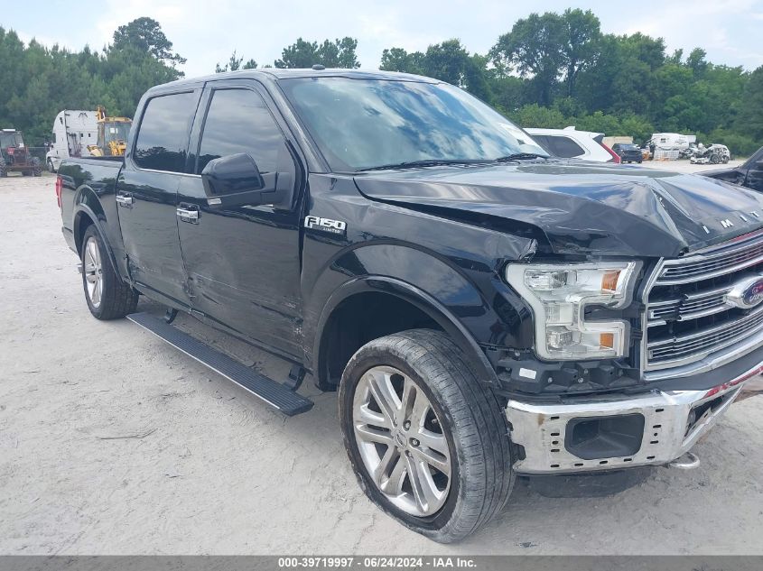 2016 Ford F-150 Limited VIN: 1FTEW1EG5GFC89531 Lot: 39719997