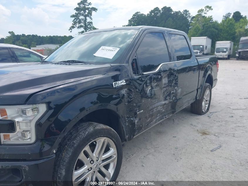 2016 Ford F-150 Limited VIN: 1FTEW1EG5GFC89531 Lot: 39719997