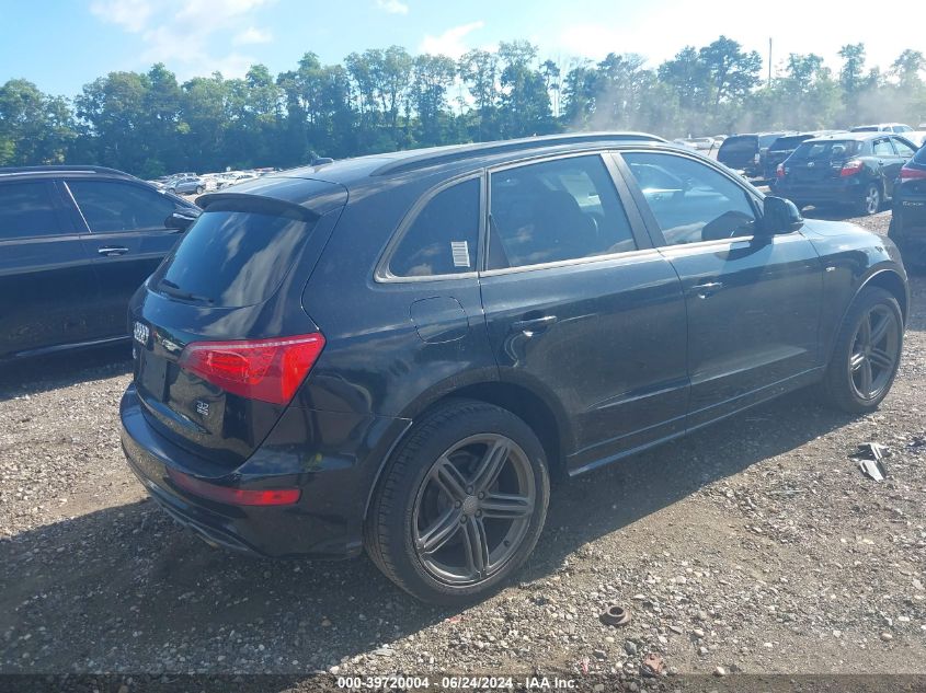 2012 Audi Q5 3.2 Premium Plus VIN: WA1DKAFP5CA062234 Lot: 39720004