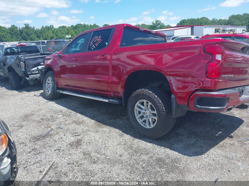 2022 Chevrolet Silverado 1500 Ltd 4Wd Short Bed Rst VIN: 1GCUYEEDXNZ142698 Lot: 39720008