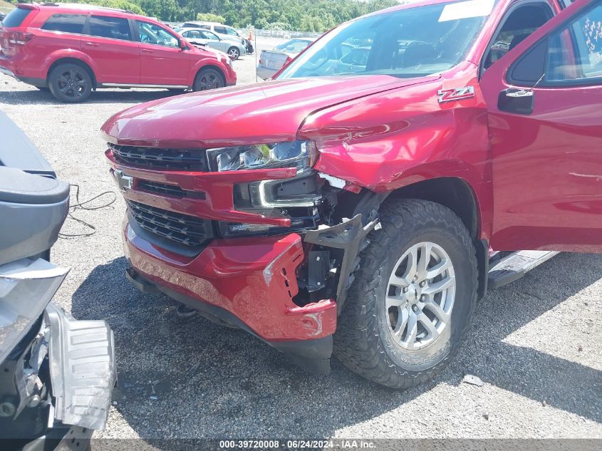 2022 Chevrolet Silverado 1500 Ltd 4Wd Short Bed Rst VIN: 1GCUYEEDXNZ142698 Lot: 39720008