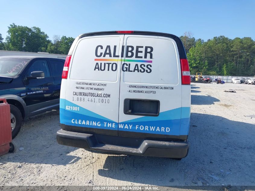 2021 Chevrolet Express Cargo Rwd 2500 Regular Wheelbase Wt VIN: 1GCWGAFP8M1180182 Lot: 39720024