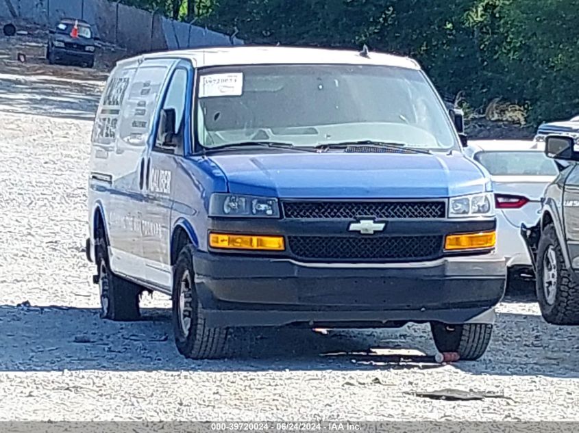 2021 Chevrolet Express Cargo Rwd 2500 Regular Wheelbase Wt VIN: 1GCWGAFP8M1180182 Lot: 39720024