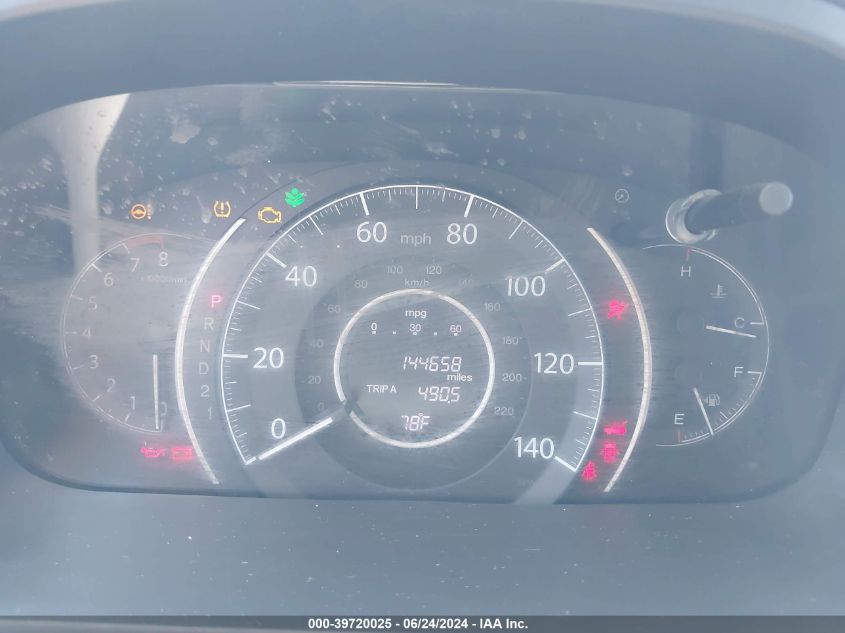 2014 Honda Cr-V Ex VIN: 5J6RM4H58EL089951 Lot: 39720025