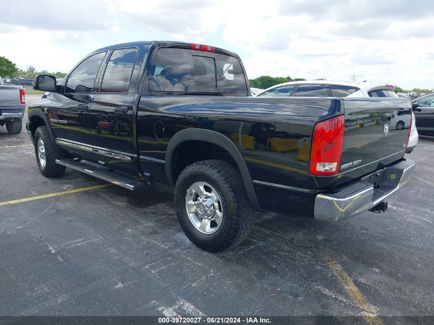 3D7KR28C56G115003 | 2006 DODGE RAM 2500