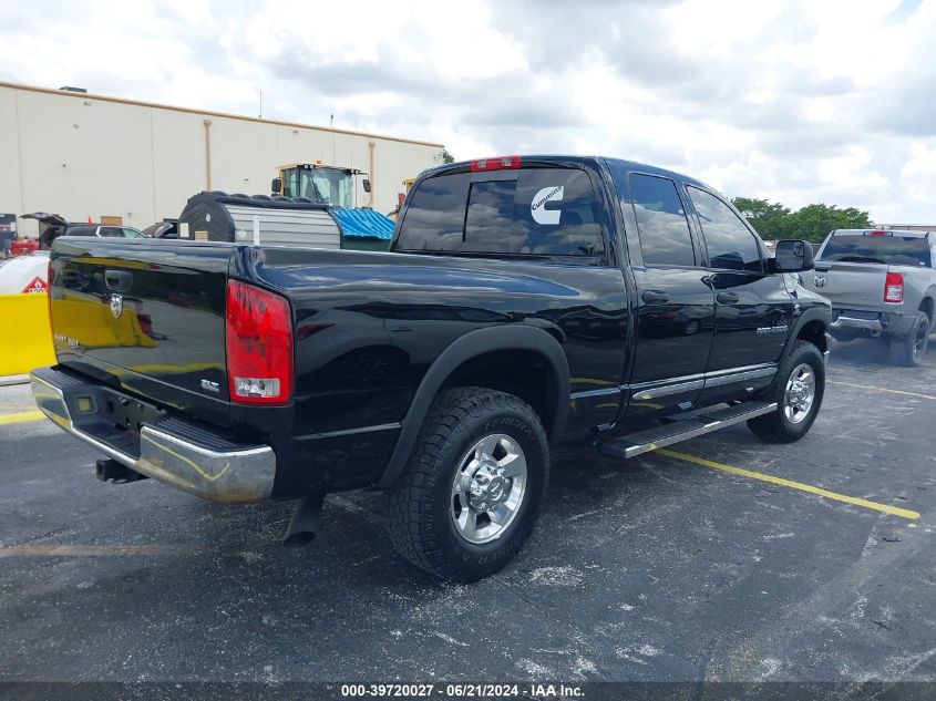 3D7KR28C56G115003 | 2006 DODGE RAM 2500