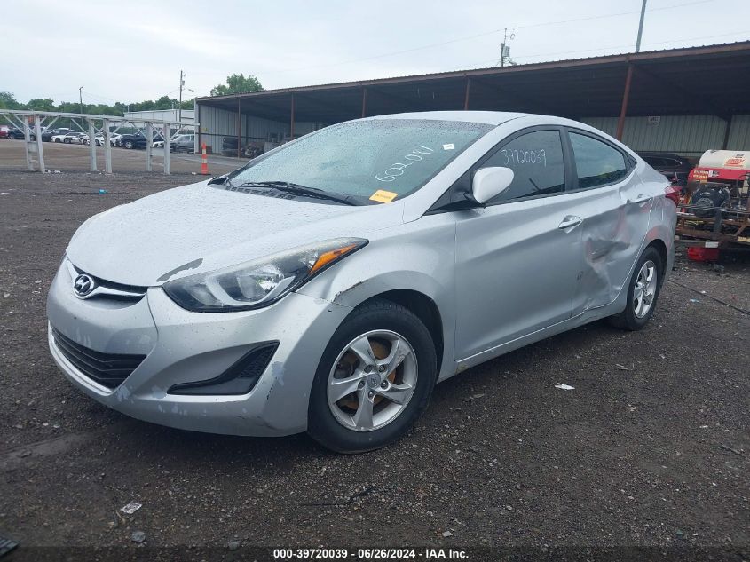 2015 Hyundai Elantra Se VIN: 5NPDH4AE0FH602081 Lot: 39720039
