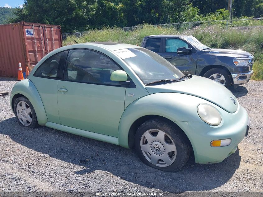 2000 Volkswagen New Beetle Gls 1.8L Turbo VIN: 3VWCD21C9YM473374 Lot: 39720041