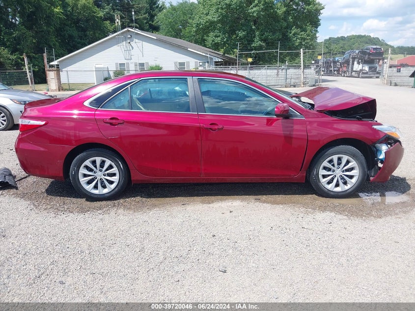 2016 Toyota Camry Le VIN: 4T1BF1FK7GU595160 Lot: 39720046