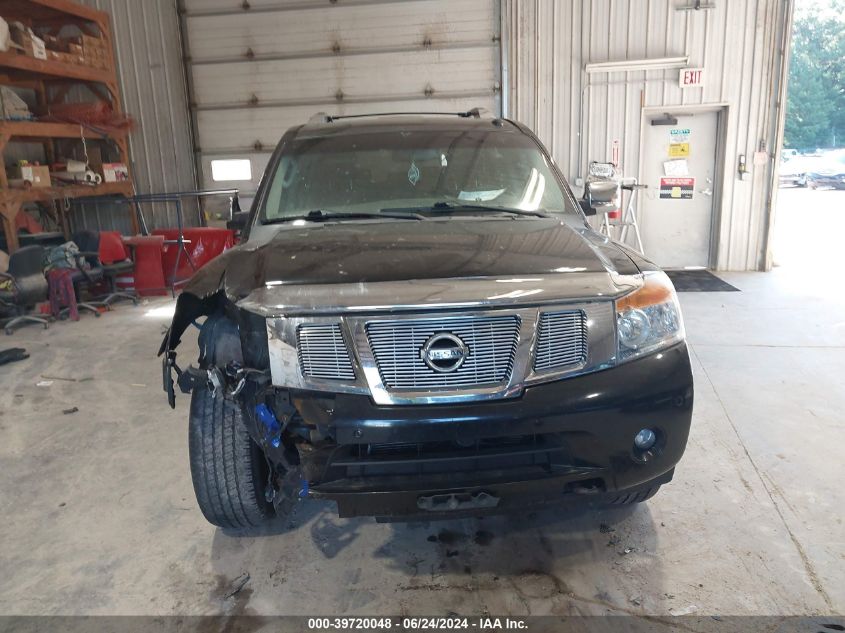 2010 Nissan Armada Platinum VIN: 5N1AA0NC6AN616418 Lot: 39720048