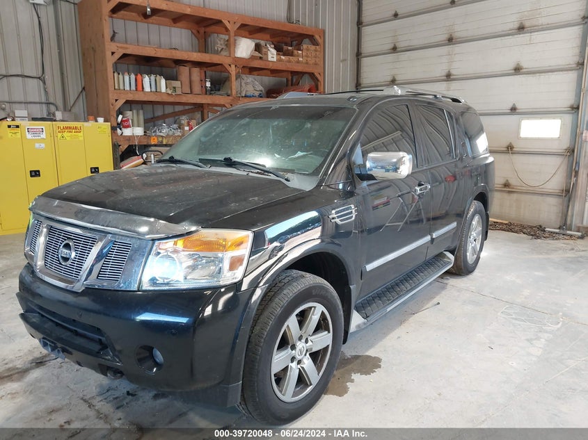 2010 Nissan Armada Platinum VIN: 5N1AA0NC6AN616418 Lot: 39720048