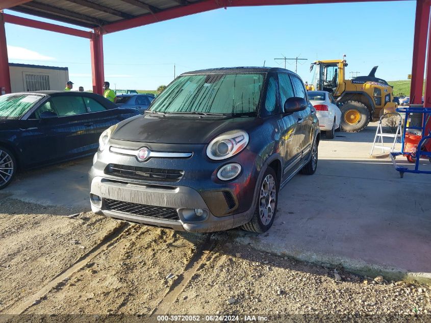 2014 Fiat 500L Trekking VIN: ZFBCFADH7EZ012153 Lot: 39720052