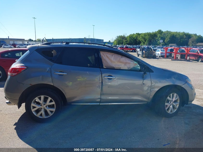 2011 Nissan Murano Sv VIN: JN8AZ1MW8BW163045 Lot: 39720057