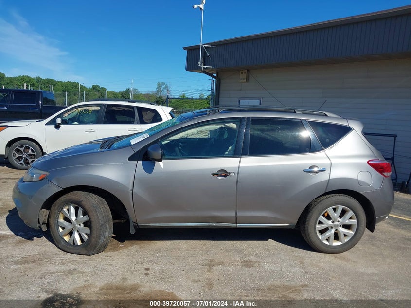 2011 Nissan Murano Sv VIN: JN8AZ1MW8BW163045 Lot: 39720057