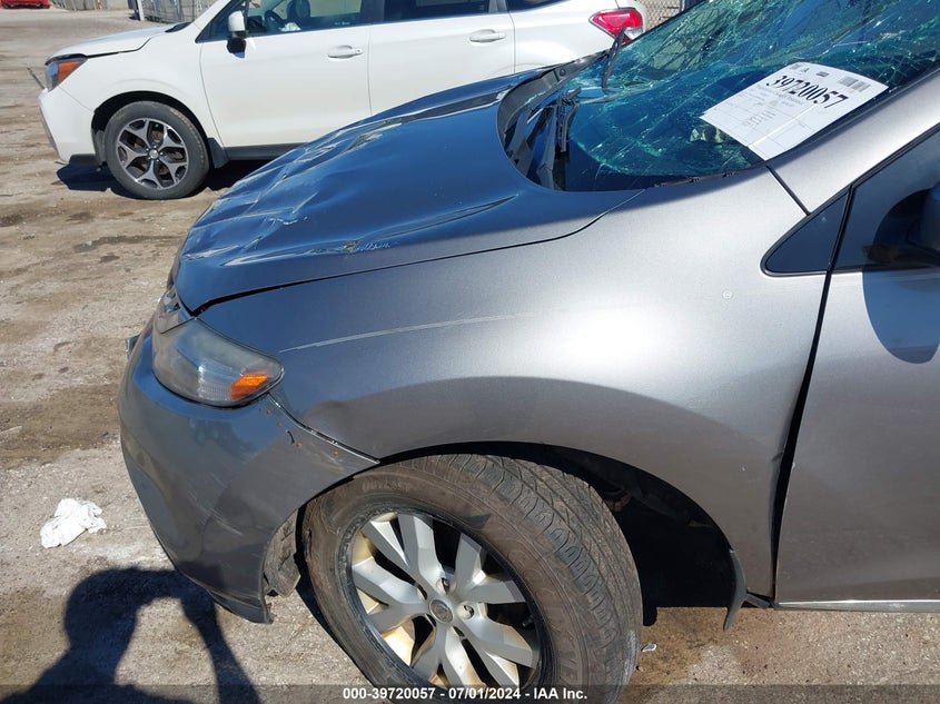 2011 Nissan Murano Sv VIN: JN8AZ1MW8BW163045 Lot: 39720057