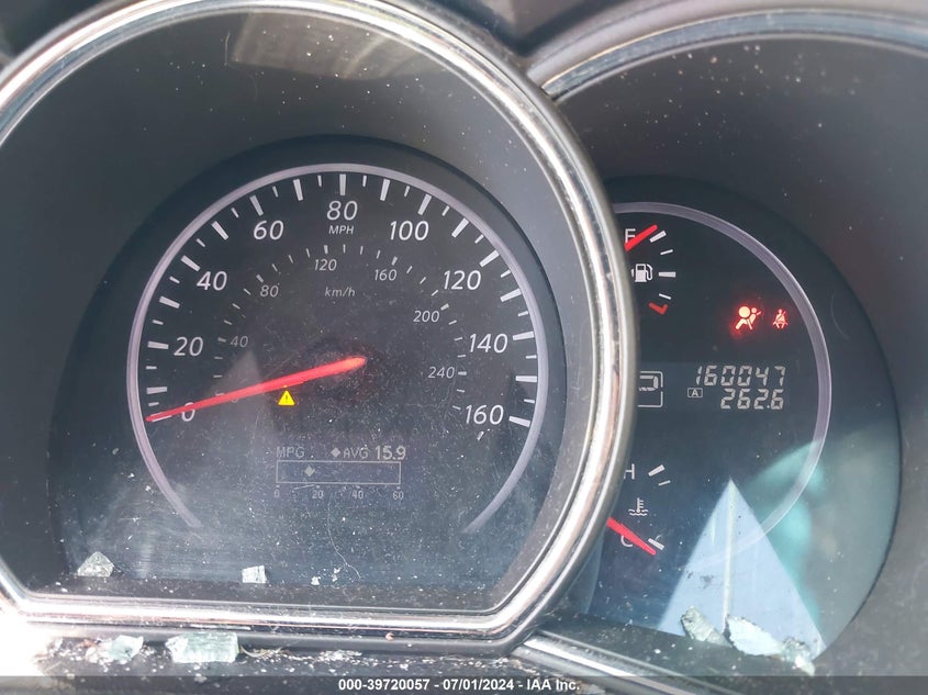 2011 Nissan Murano Sv VIN: JN8AZ1MW8BW163045 Lot: 39720057