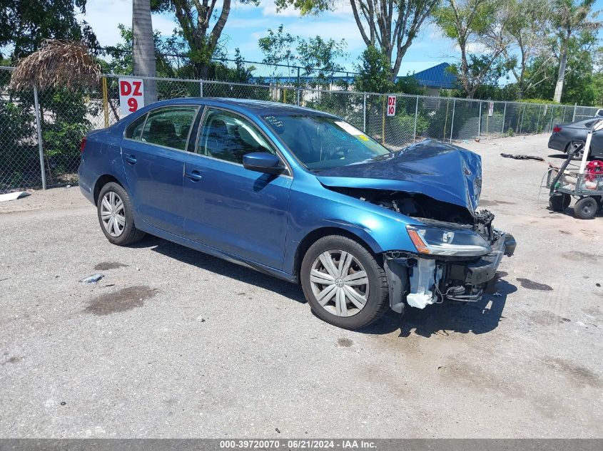 2017 Volkswagen Jetta 1.4T S VIN: 3VW2B7AJ1HM321425 Lot: 39720070