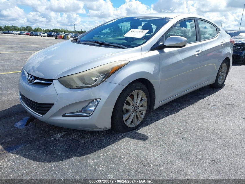 2014 Hyundai Elantra Se VIN: KMHDH4AE1EU142140 Lot: 39720072