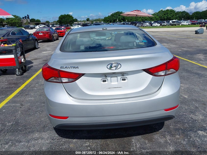 2014 Hyundai Elantra Se VIN: KMHDH4AE1EU142140 Lot: 39720072